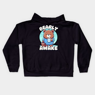 Bearly Awake Kids Hoodie